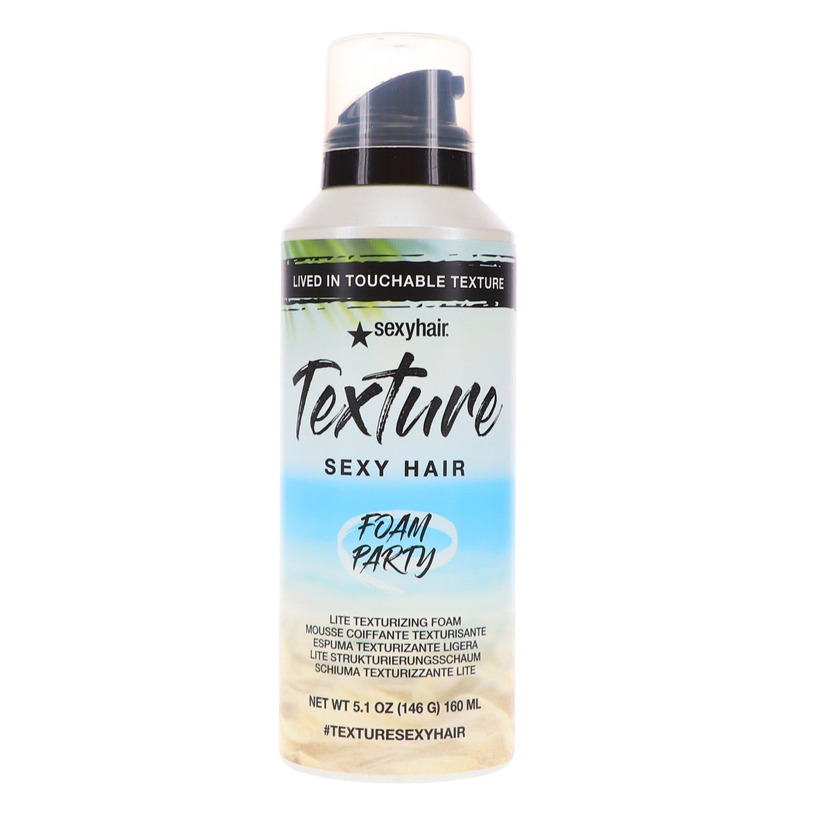 Texturizing Hair Foam Party - Humidity-Resistant Volumizing Mousse 5.1 oz 2 Pack