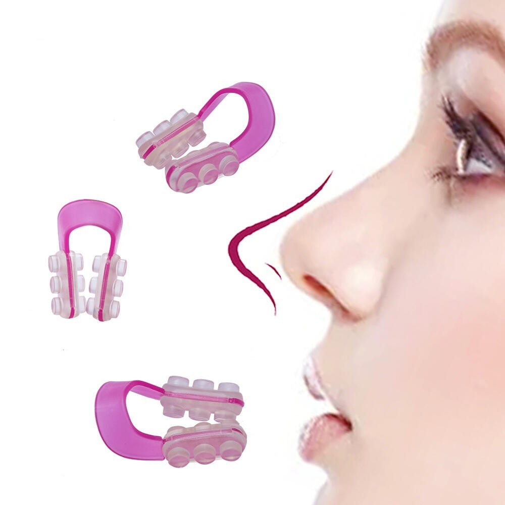 Silicone Nose Shaper Clip for Non-Invasive Nose Slimming & Lifting
