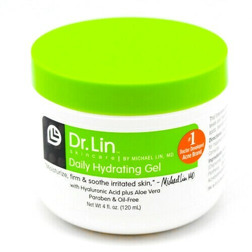 Daily Hydrating Moisture Gel - 4oz Hyaluronic Acid & Aloe Vera
