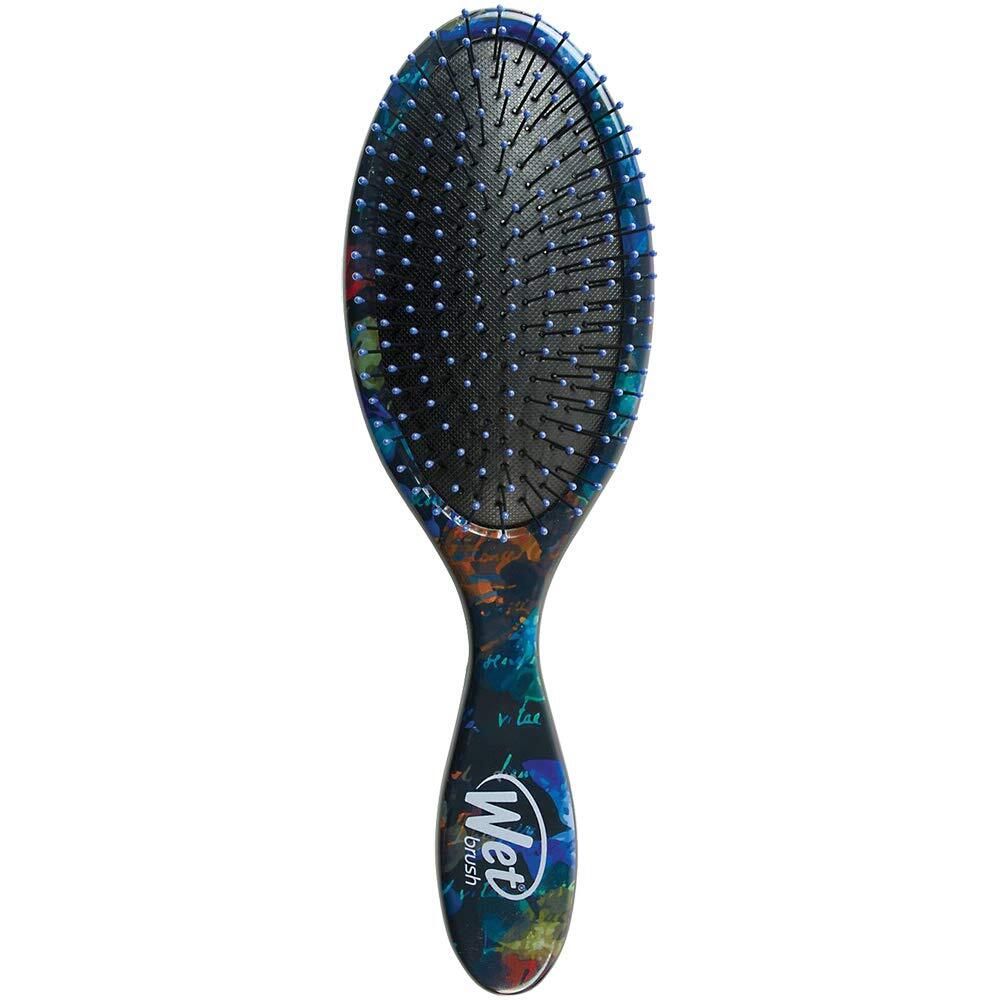 Wet Brush Detangler Hair Brush - Night Floral Collection - Multiple Colors