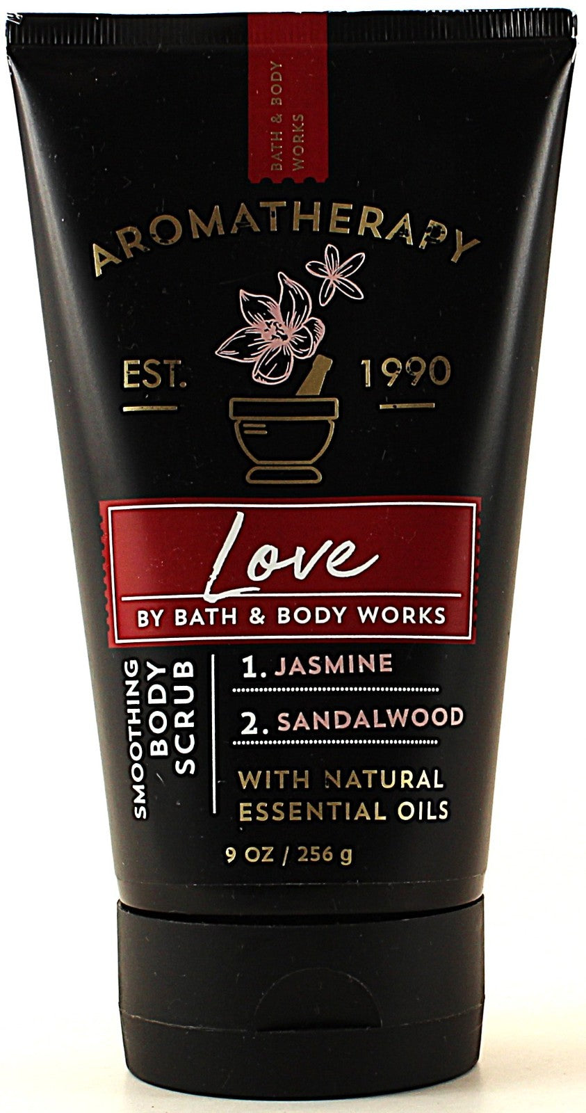 Bath & Body Works Stress LOVE - JASMINE + SANDALWOOD Smoothing Scrub