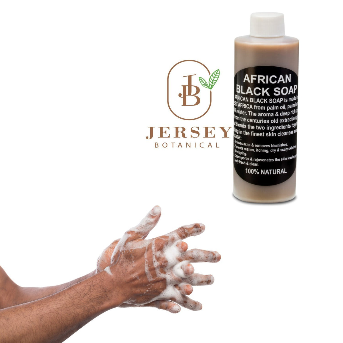 African Black Soap Trio Pack - Natural Organic Liquid, Bar & Paste
