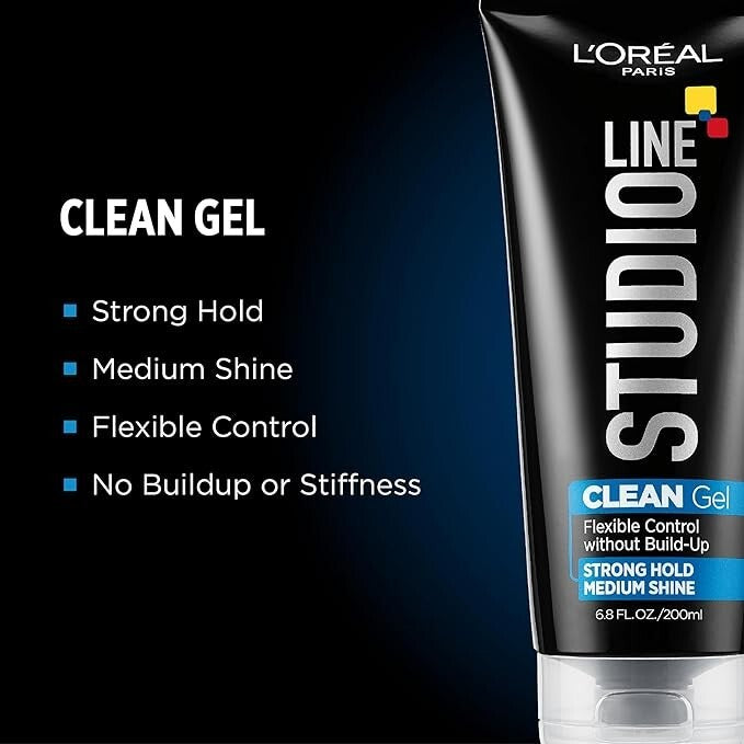 L'Oreal Studio Line Hair Gel - Strong Hold, 6.8 fl oz