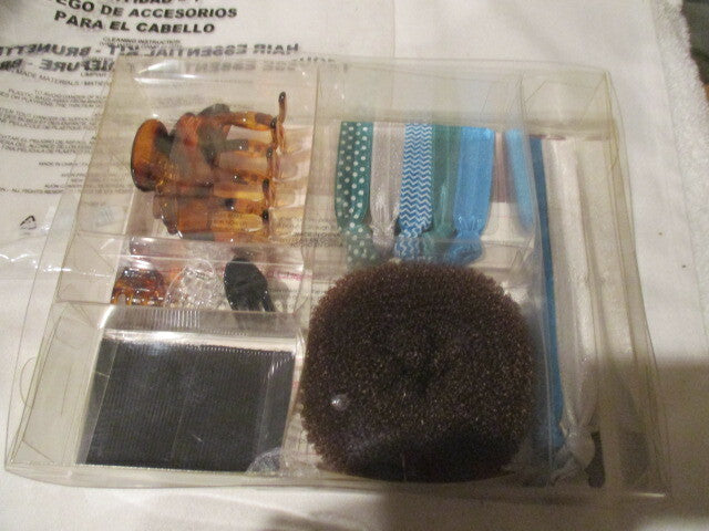 AVON Hair Essentials Kit 62 Pieces For Dark 5 Elastic Ties/3 sm Claws
