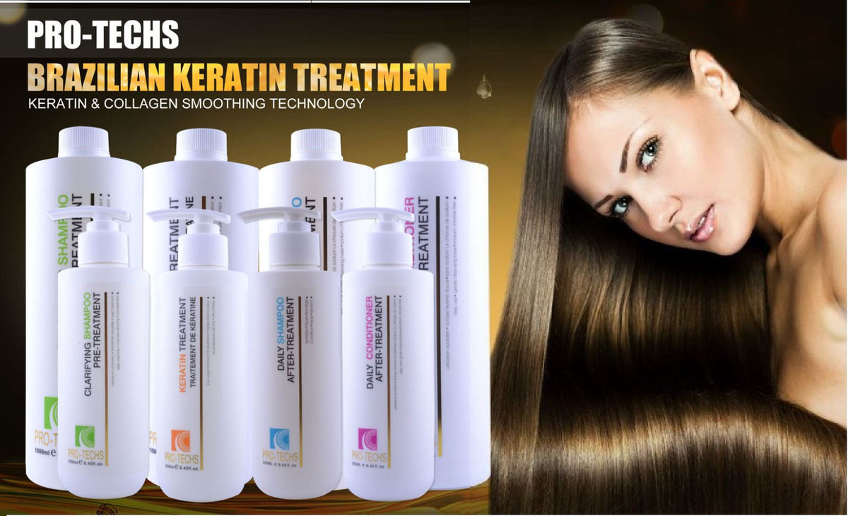 Organic Formaldehyde-Free Keratin Hair Straightening Treatment 8.45 fl oz