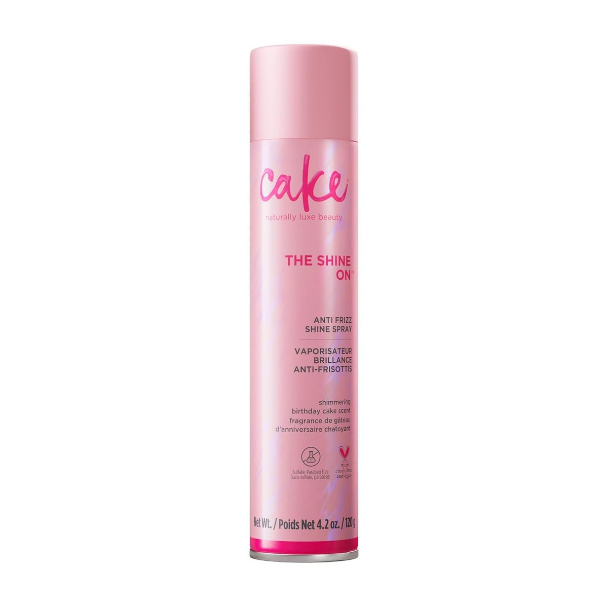 Anti-Frizz Shine Spray for Hair - 4.2 oz, Adds Gloss & Controls Frizz