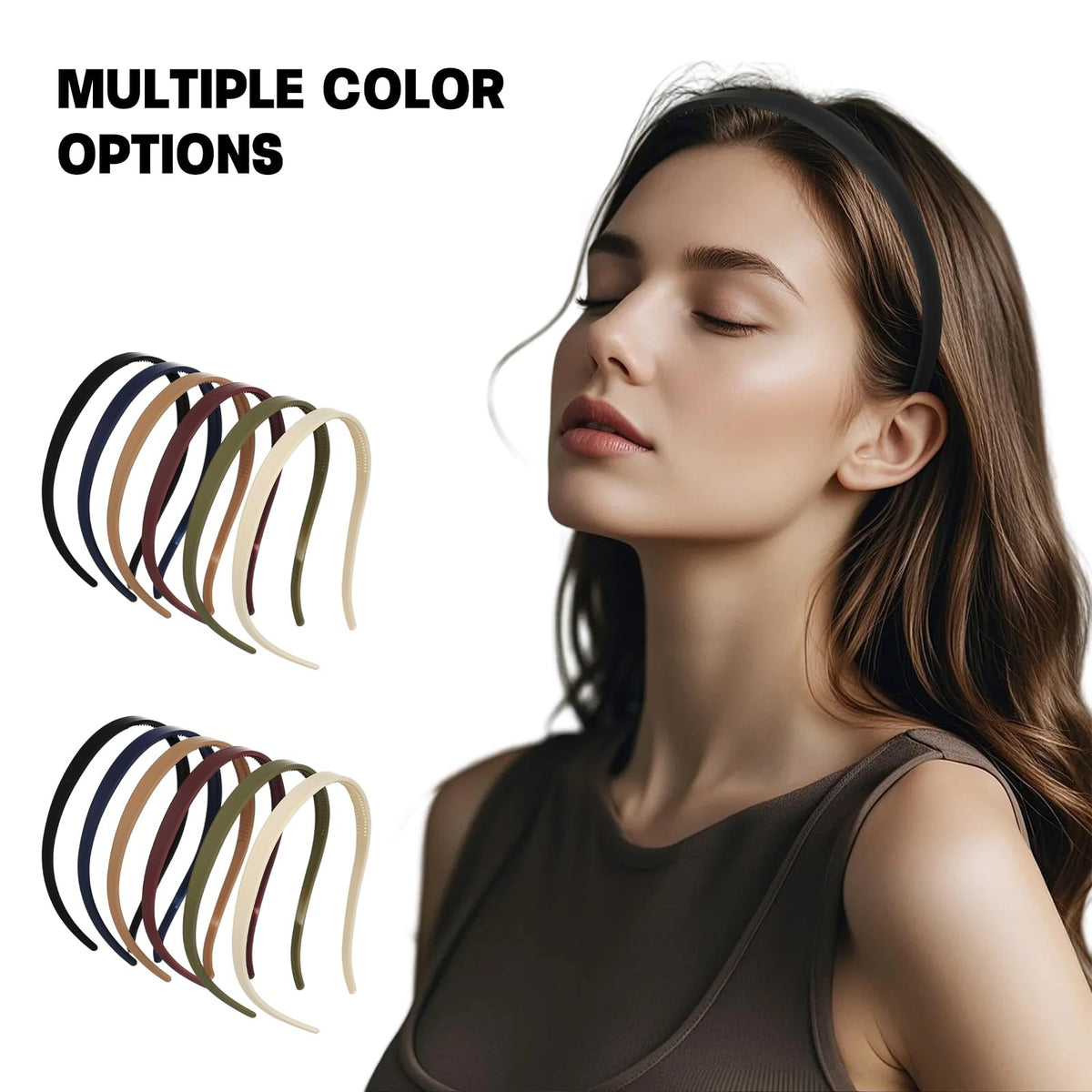 JasperKino 6Pcs No Pressure Headache 1 Count (Pack of 6), Matte -