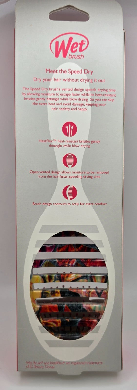 Wet Brush Speed Dry Vented Hair Brush - Mosaic Marble Finish
