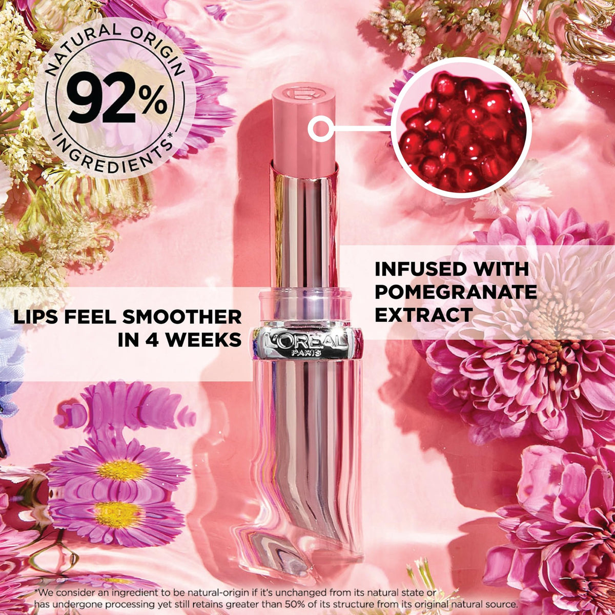 Hydrating Balm-in-Lipstick with Natural Ingredients - 110 Pastel Exaltation