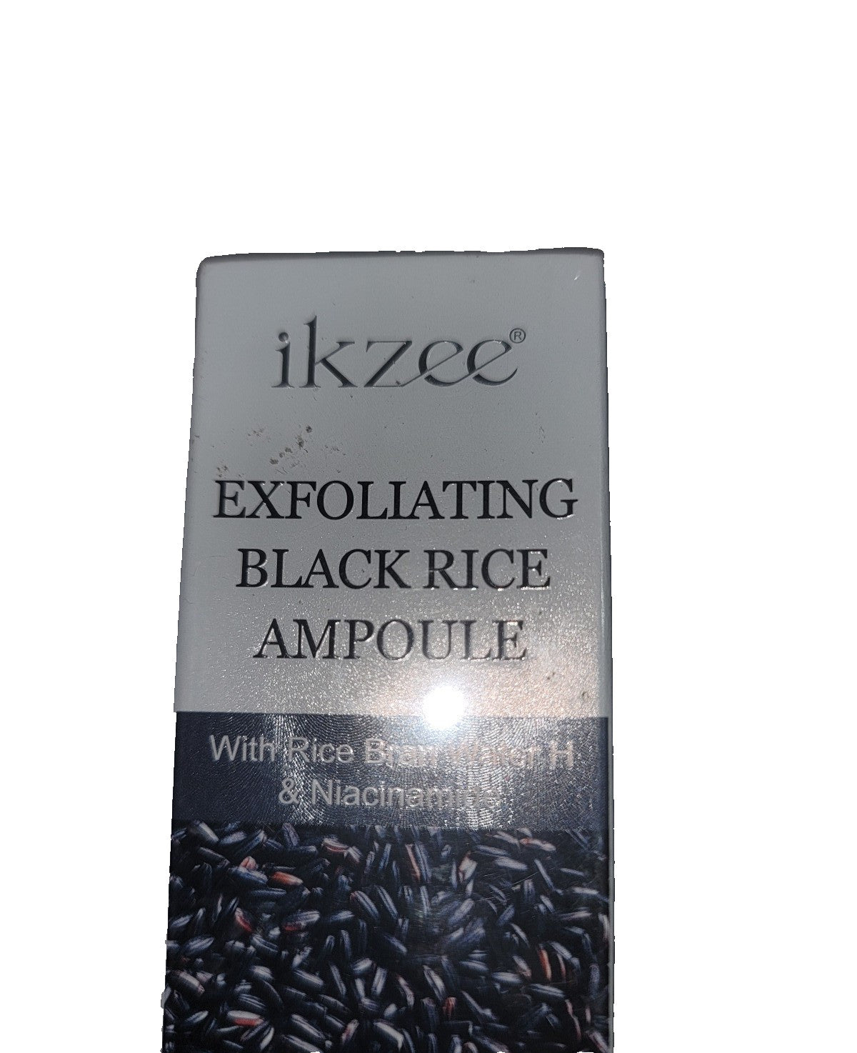 Exfoliating Black Rice Ampoule Skincare Treatment with Niacinamide & Rice Bran Water 100ml