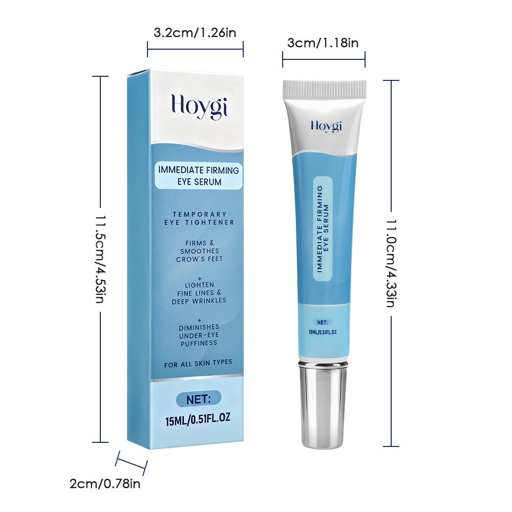 3-Pack Firming Eye Serum for Wrinkles Dark Circles Under-Eye Bags - Collagen & Peptide
