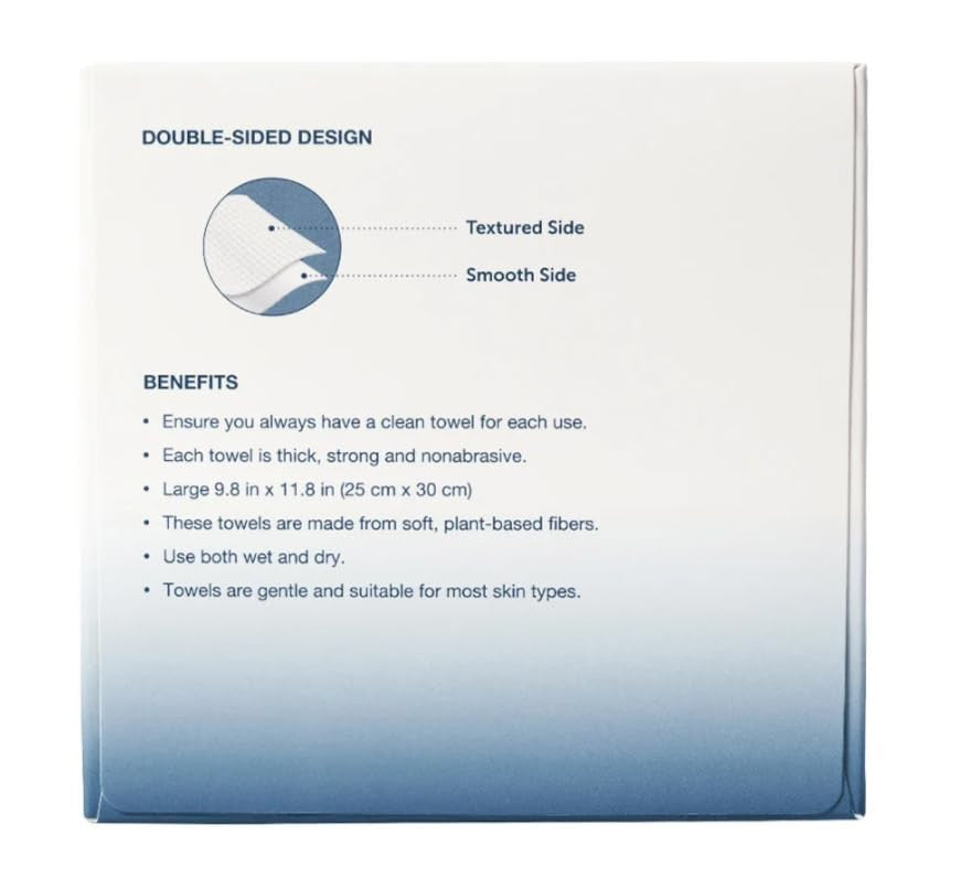 Disposable Facial Towels - Extra Soft, Lint-Free, 200-Count