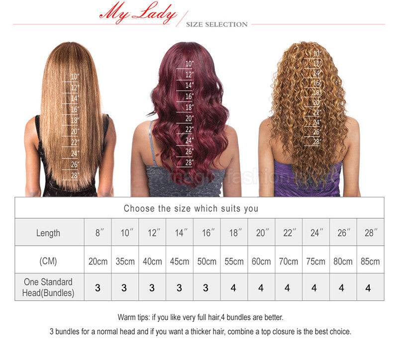 Peruvian Virgin Human Hair Body Wave Bundles - 100g & Multiple Lengths