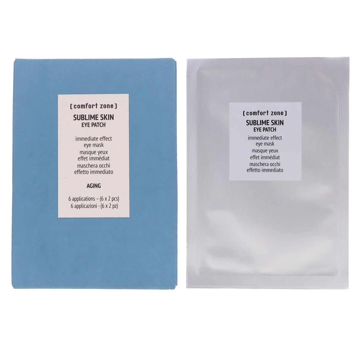 Comfort Zone Sublime Skin Eye Patch - 6 Count Anti-Aging & Puffy Eyes