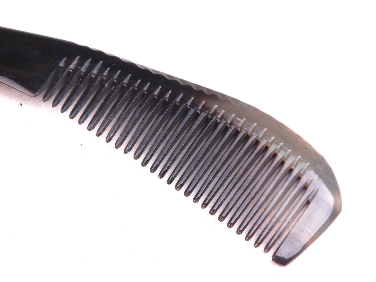 Ox Horn Pocket Comb Handcrafted Hair Organizer Light & Smooth
