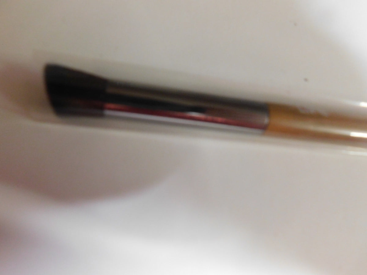Angled Detailing Makeup Brush - Vegan Cosmetic Tool for Precise Application