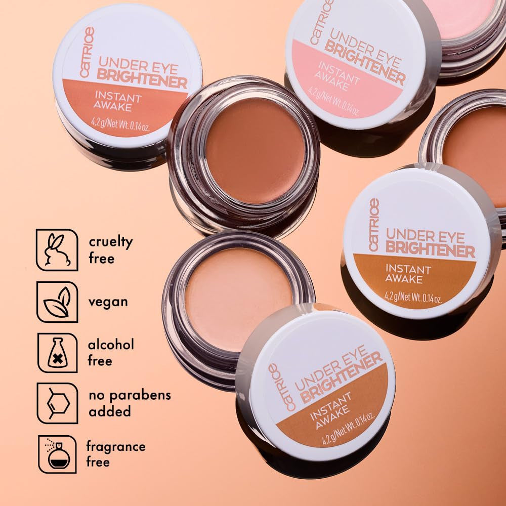 Under Eye Brightener Cream for Dark Circles with Hyaluronic Acid & Shea Butter