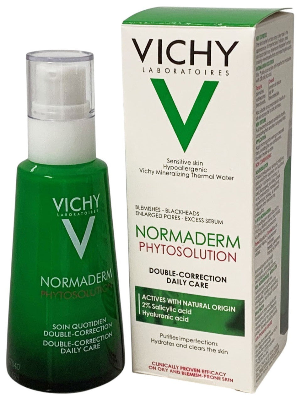 Vichy Normaderm Phytosolution Double Correction Daily Care 50ml for Acne & Dark Spots