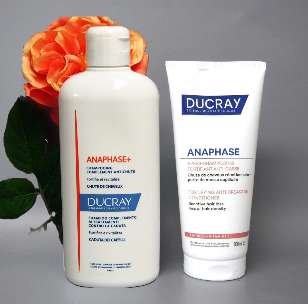 Ducray Anaphase+ Hair Loss Shampoo & Conditioner Set 400ml+200ml