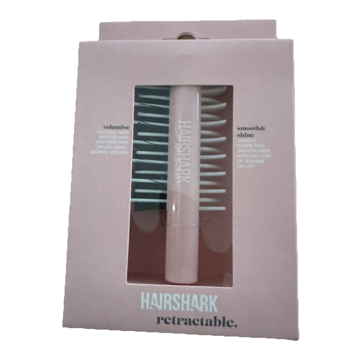 Retractable Pink Hair Comb for Volume & Teasing - Styling Tool