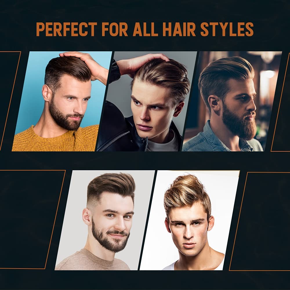 Hair Gel for Strong Hold & Shine - Alcohol-Free, Flake-Free, 12 oz