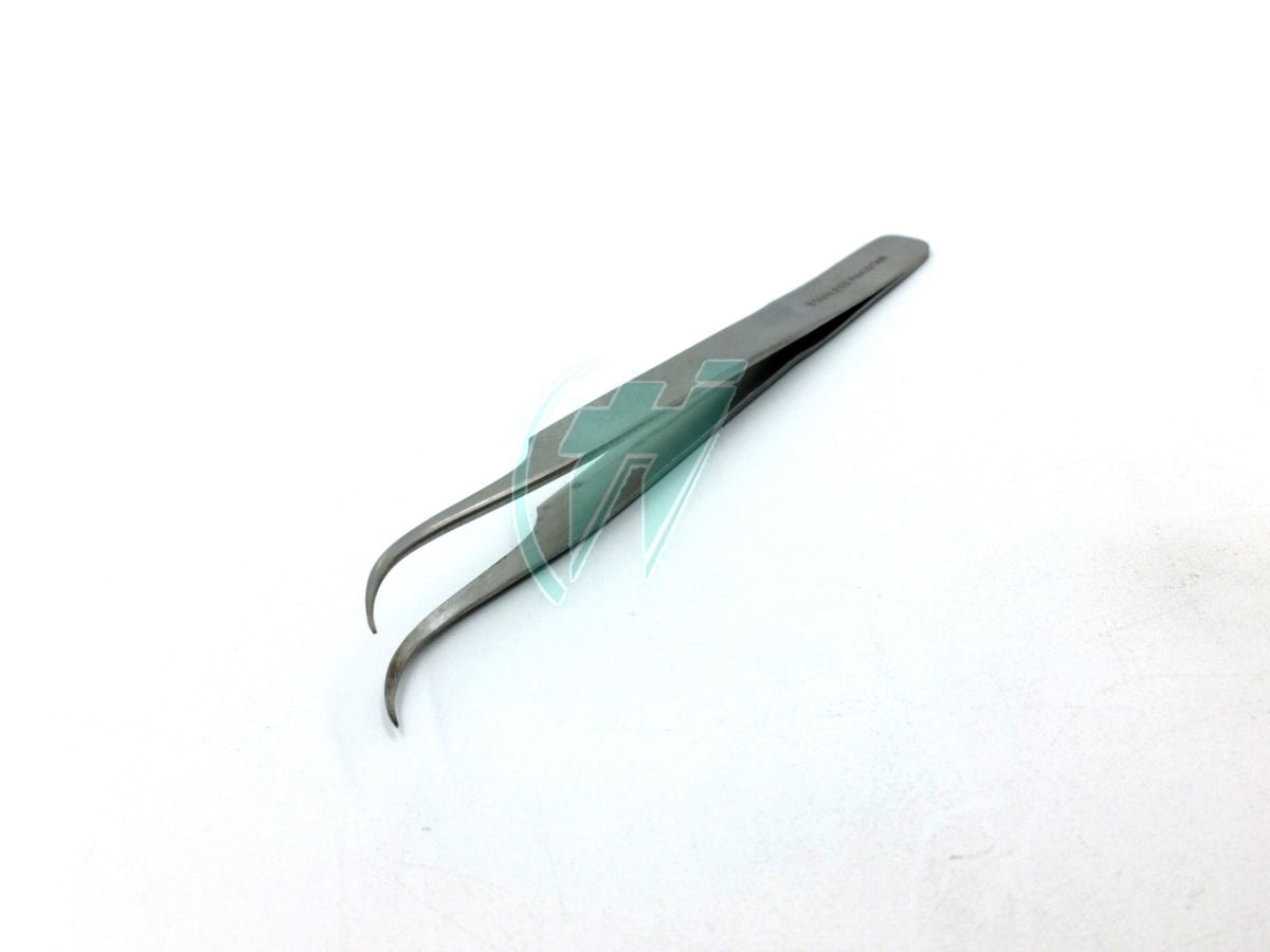 Eyelash Extension Tweezers Curved Stainless Steel Precision Tool