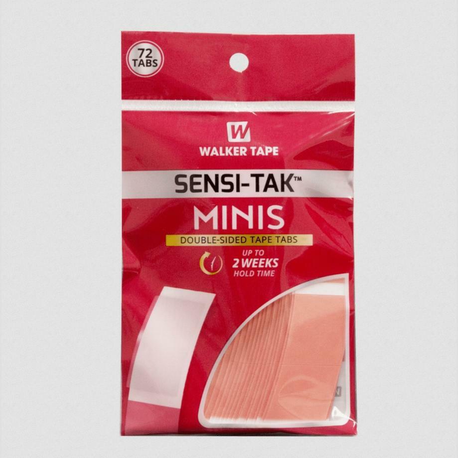 Walker Sensi-Tak Tape Mini Strips Adhesive System for Poly Units, 72 pcs