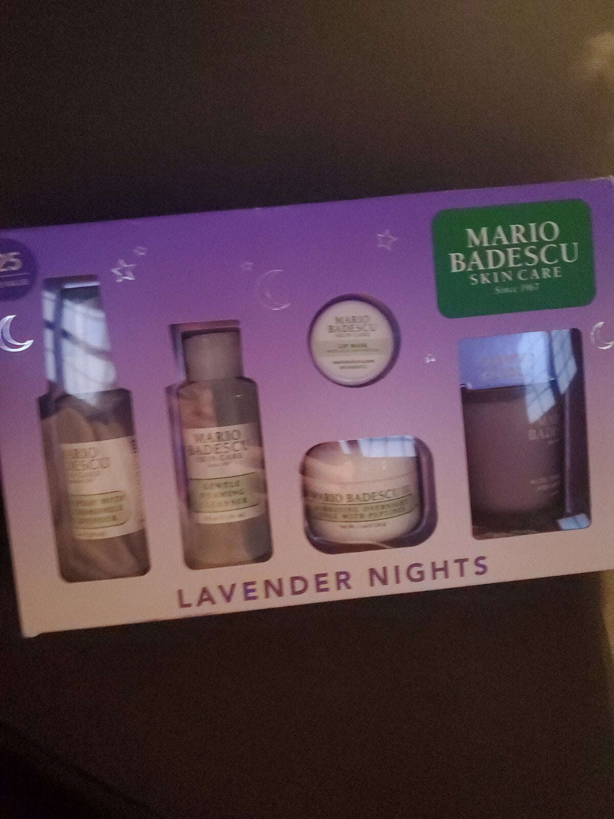 Lavender Nights Skin Care Set - Moisturizer and Serum Collection