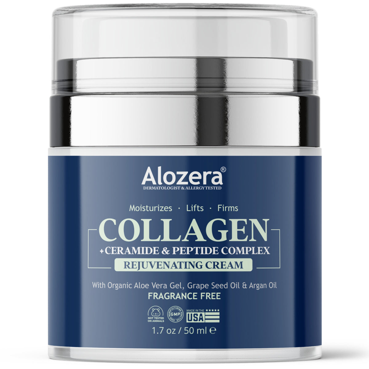 Collagen Face Moisturizer - Anti-Aging & Hydration, 1.7 oz