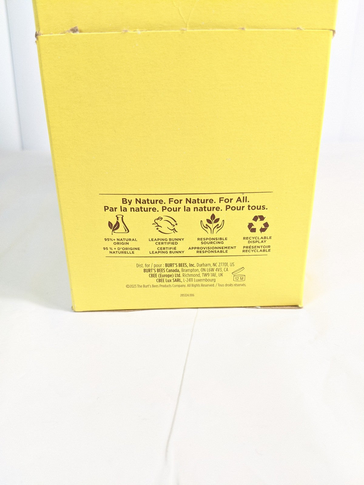 Burt's Bees Facial Cleansing Towelettes White Tea Wholesale Case of 4 Boxes