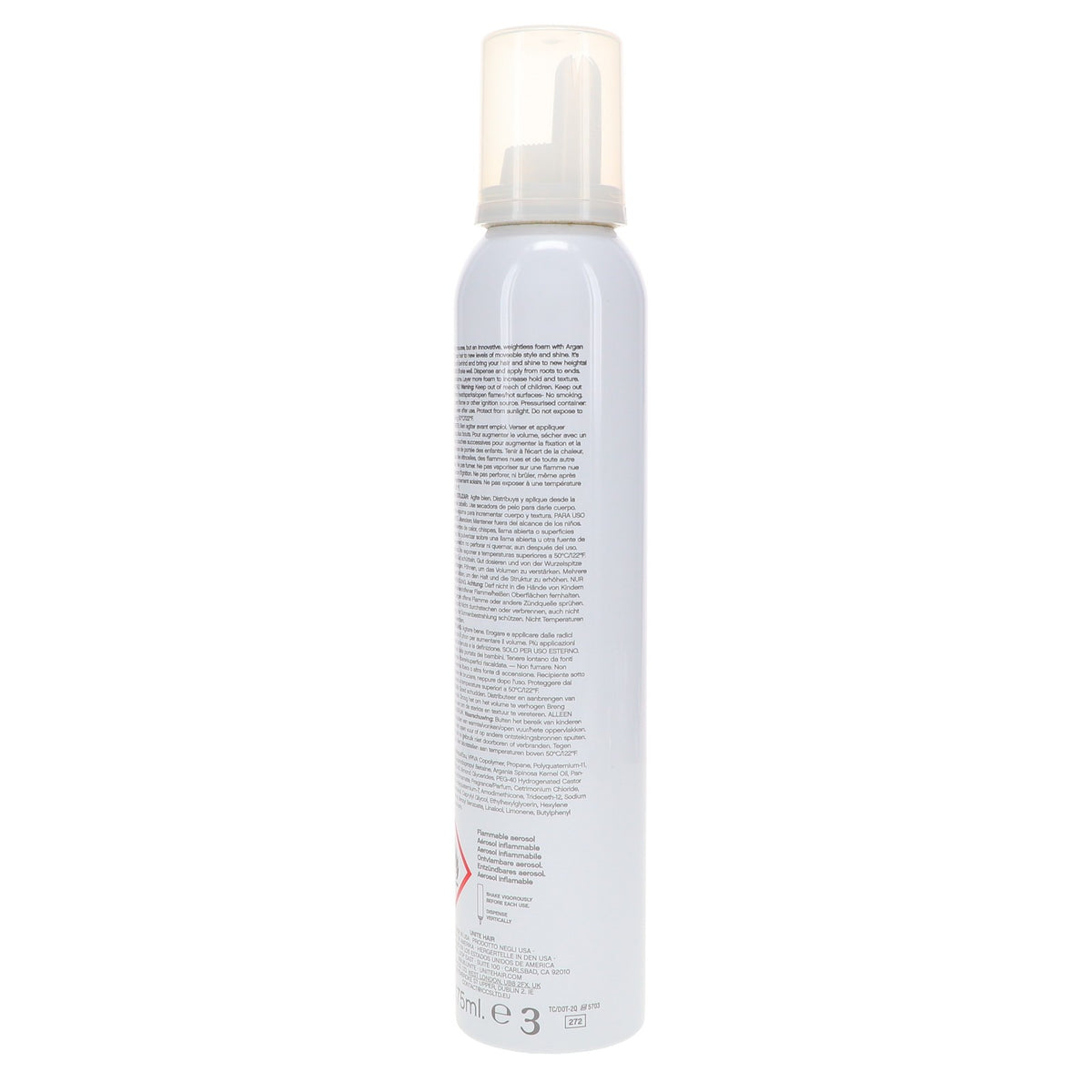 Hair Volumizing Mousse Foam - Weightless Lift & Shine, 6 oz