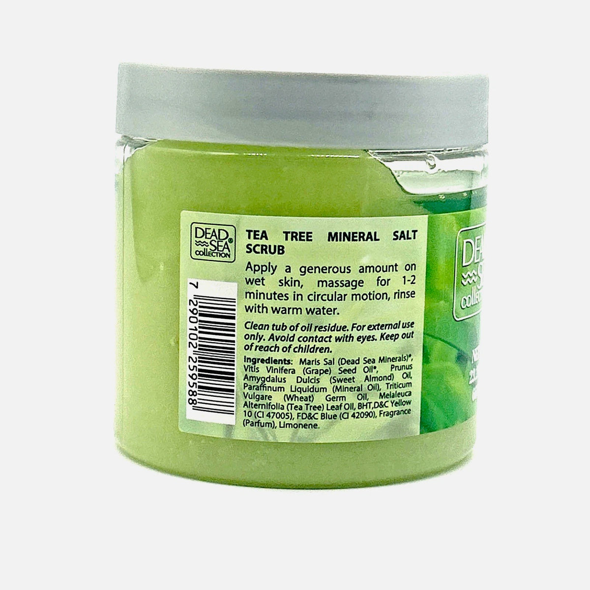 Dead Sea Collection Tea Tree Exfoliating Glow Mineral Salt Scrub