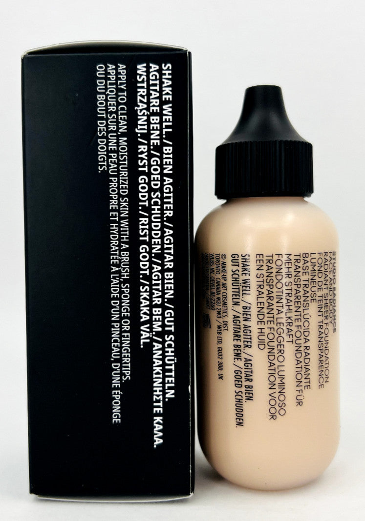 Radiant Sheer Foundation for Face & Body - Multiple Shades, 1.7 fl oz
