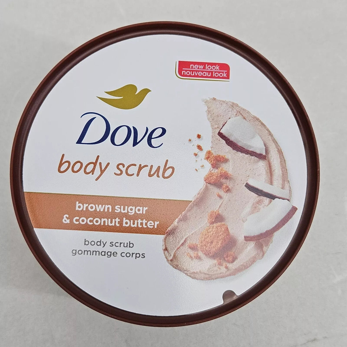 Dove Brown Sugar & Coconut Butter Gommage Corps Body Scrub 2PK x 10.5