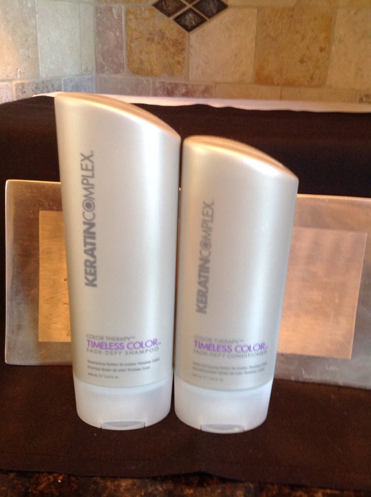 Keratin Complex Timeless Color Shampoo & Conditioner Duo 13.5oz for Hair Color Protection
