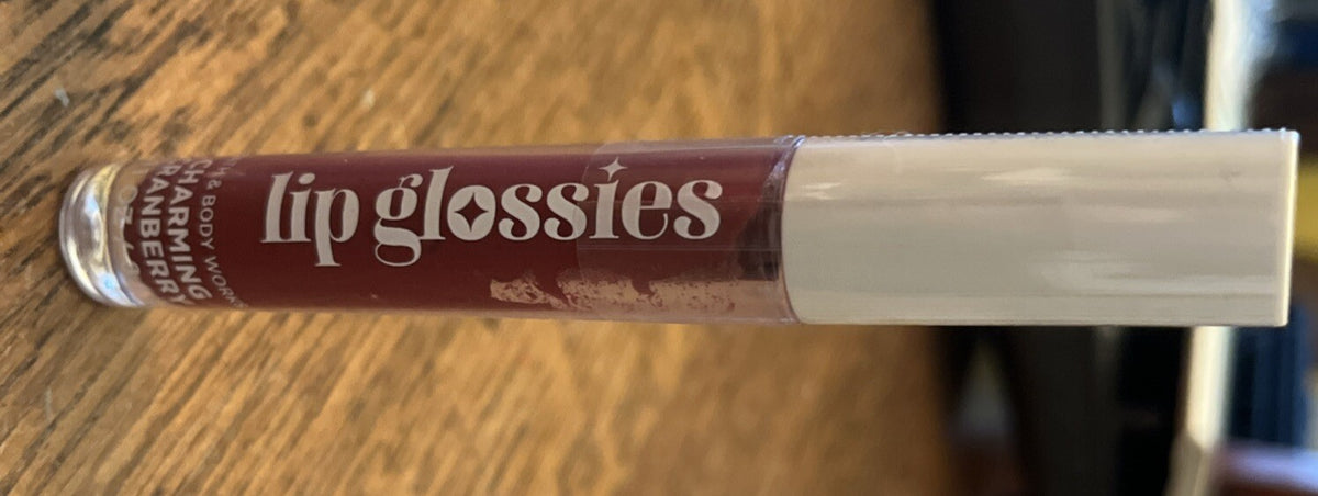 2 Pack Cranberry Lip Glosses - 0.11 oz Sealed Lip Makeup Set