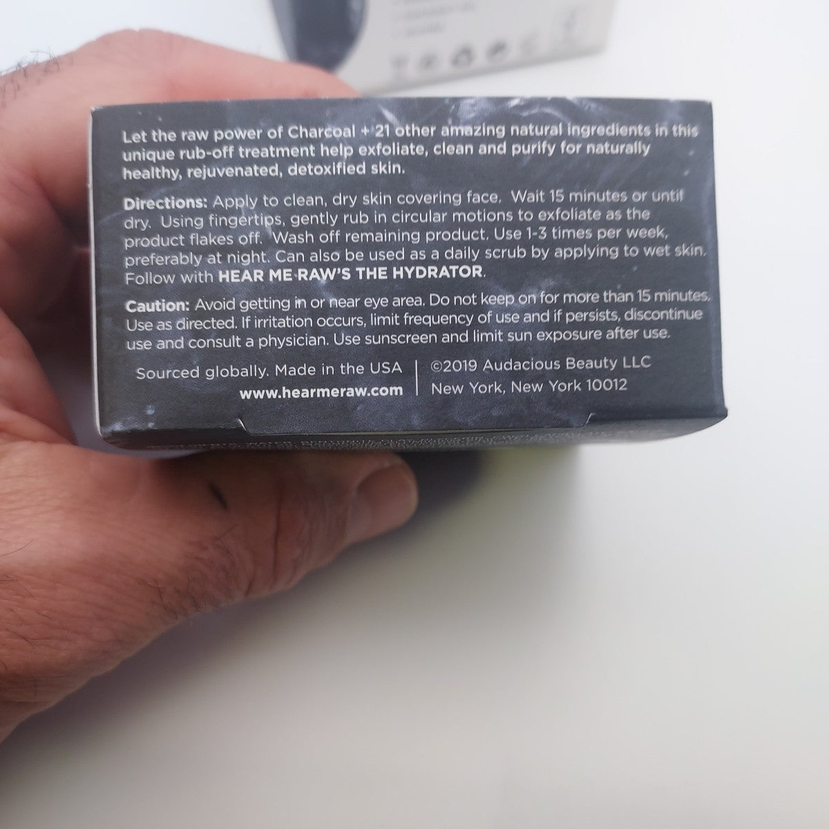 Charcoal Detoxifier Mask & Scrub Pod - 2.5oz with Bonus Refill