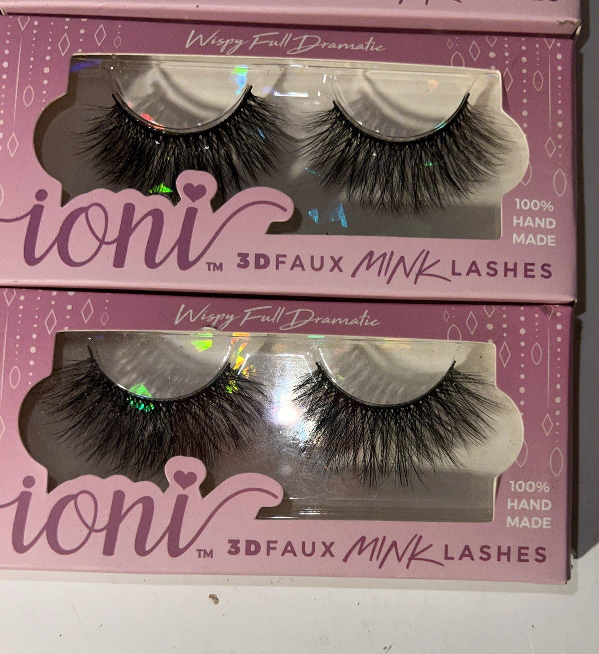 Ioni 3D Faux Mink Wispy Dramatic Lash Set - 10 Pairs