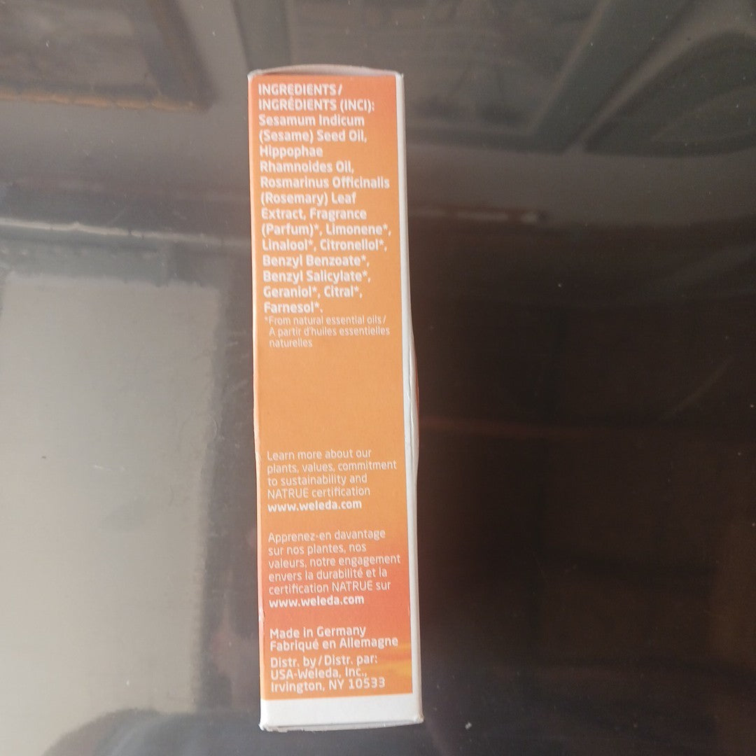 WELEDA Hydrating Body & Beauty Oil Sea Buckthorn Extracts 100 ml 3.4
