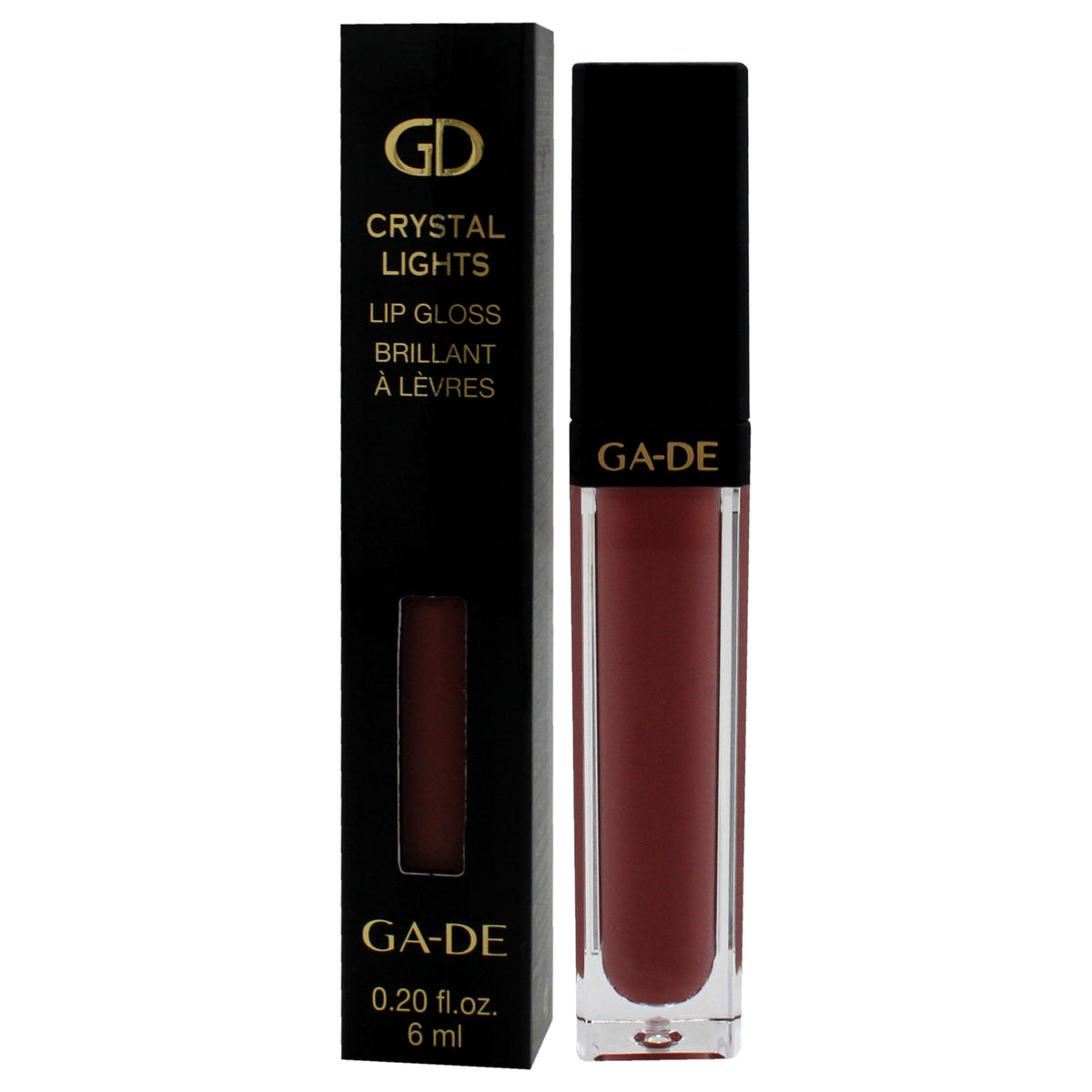 Crystal Lights Lip Gloss 0.2 oz - Marvelous Mauve by GA-DE