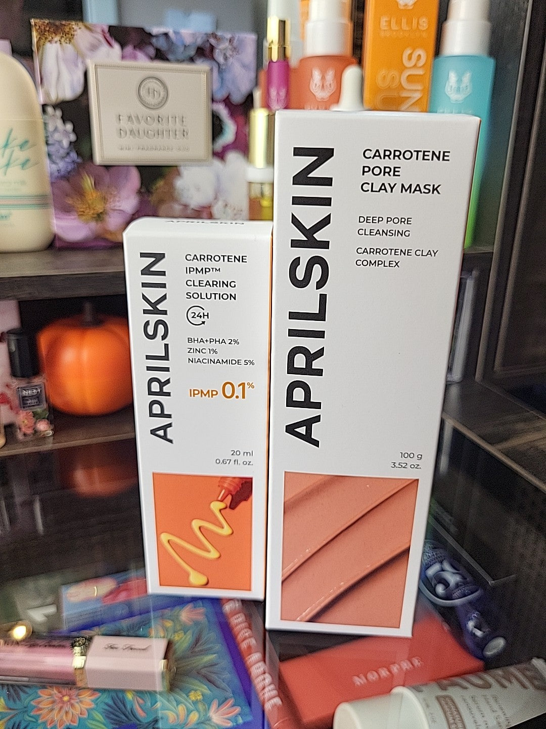 April Skin Carrotene IPMP Skin Care Mask & Treatment Set - Full Size NIB