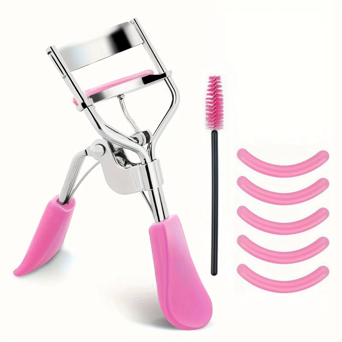 Eyelash Curler Set with Replacement Pads for Women - Multiple Colors