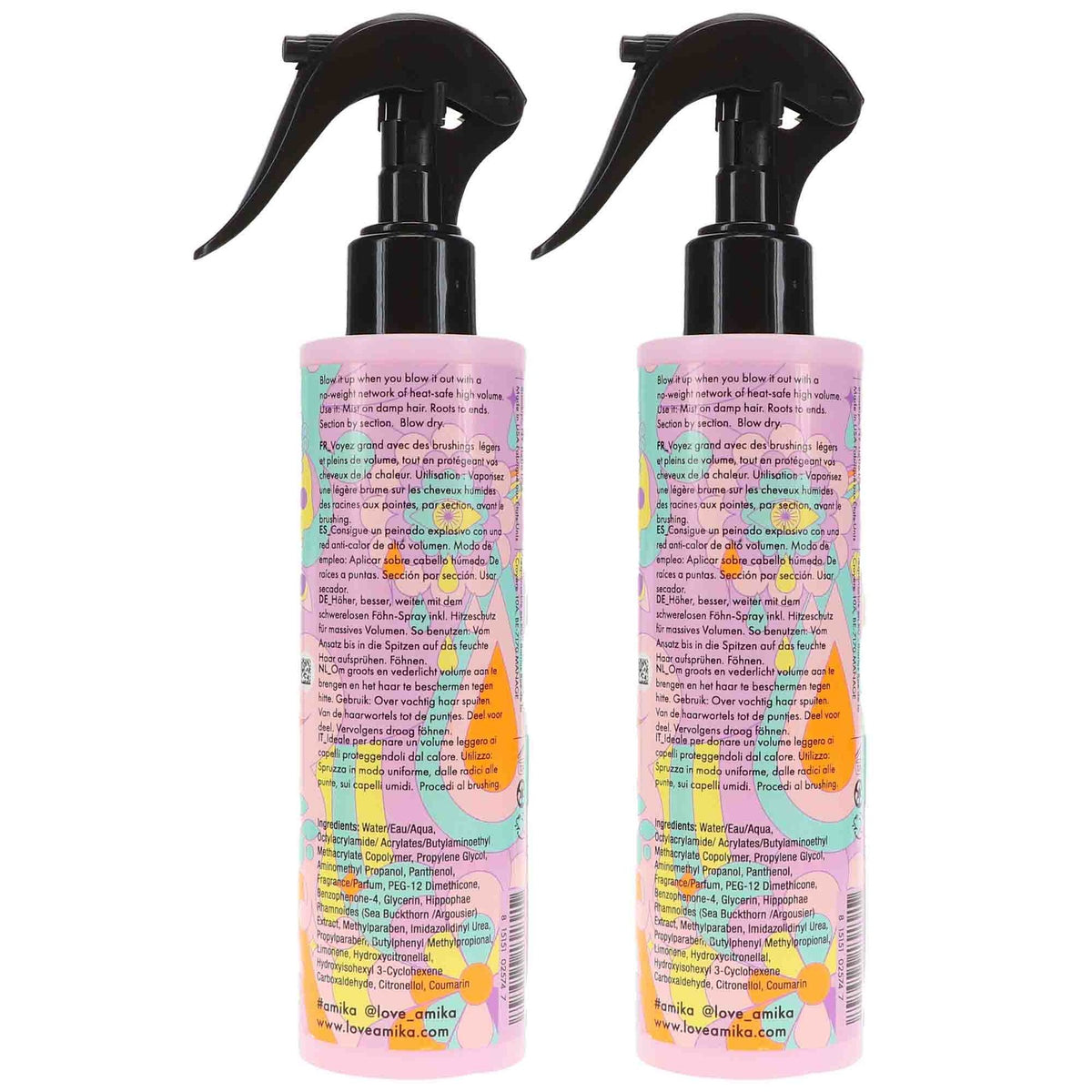 Hair Styling Spray for Volume & Shine - 6.7 oz 2-Pack