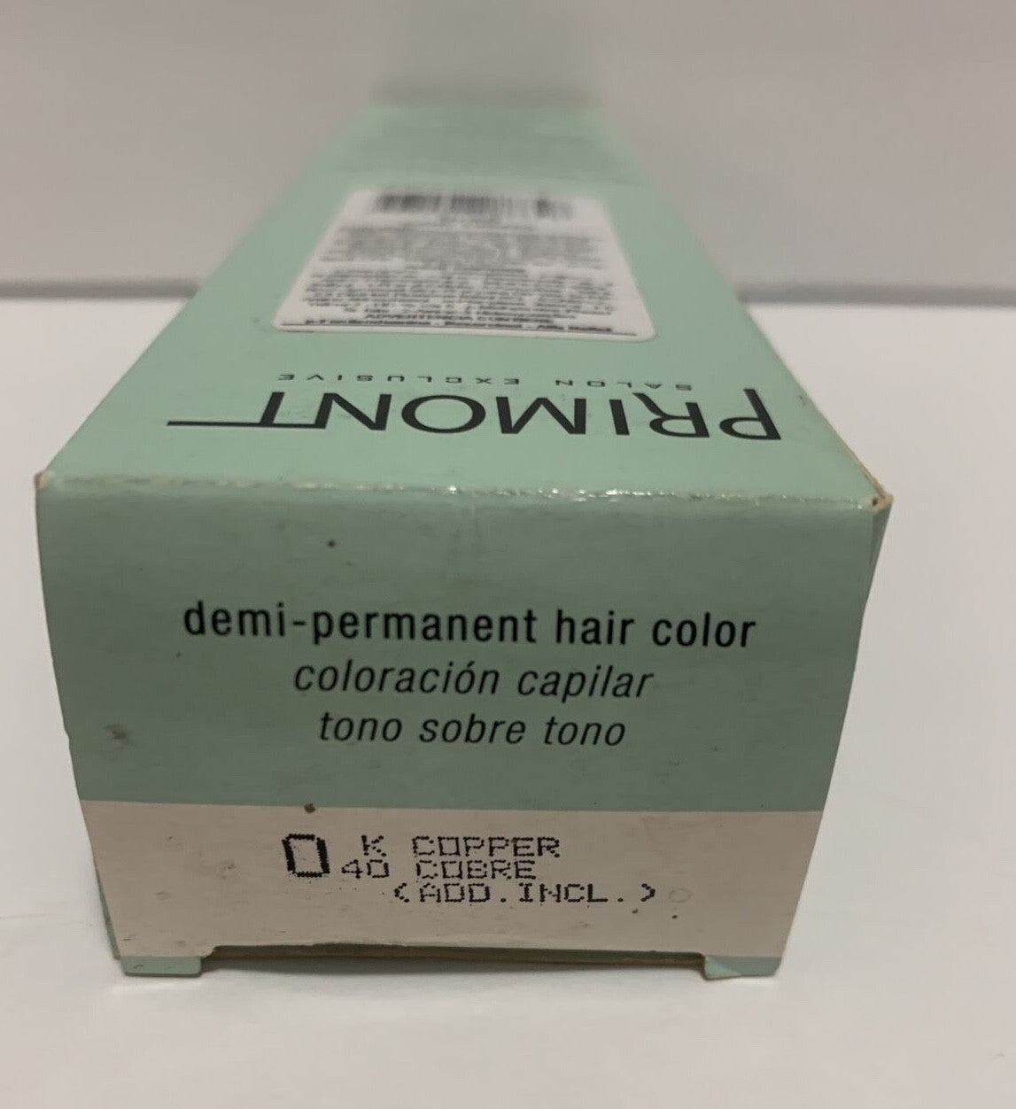 Demi-Permanent Hair Color 0/40 Copper 4.23 oz