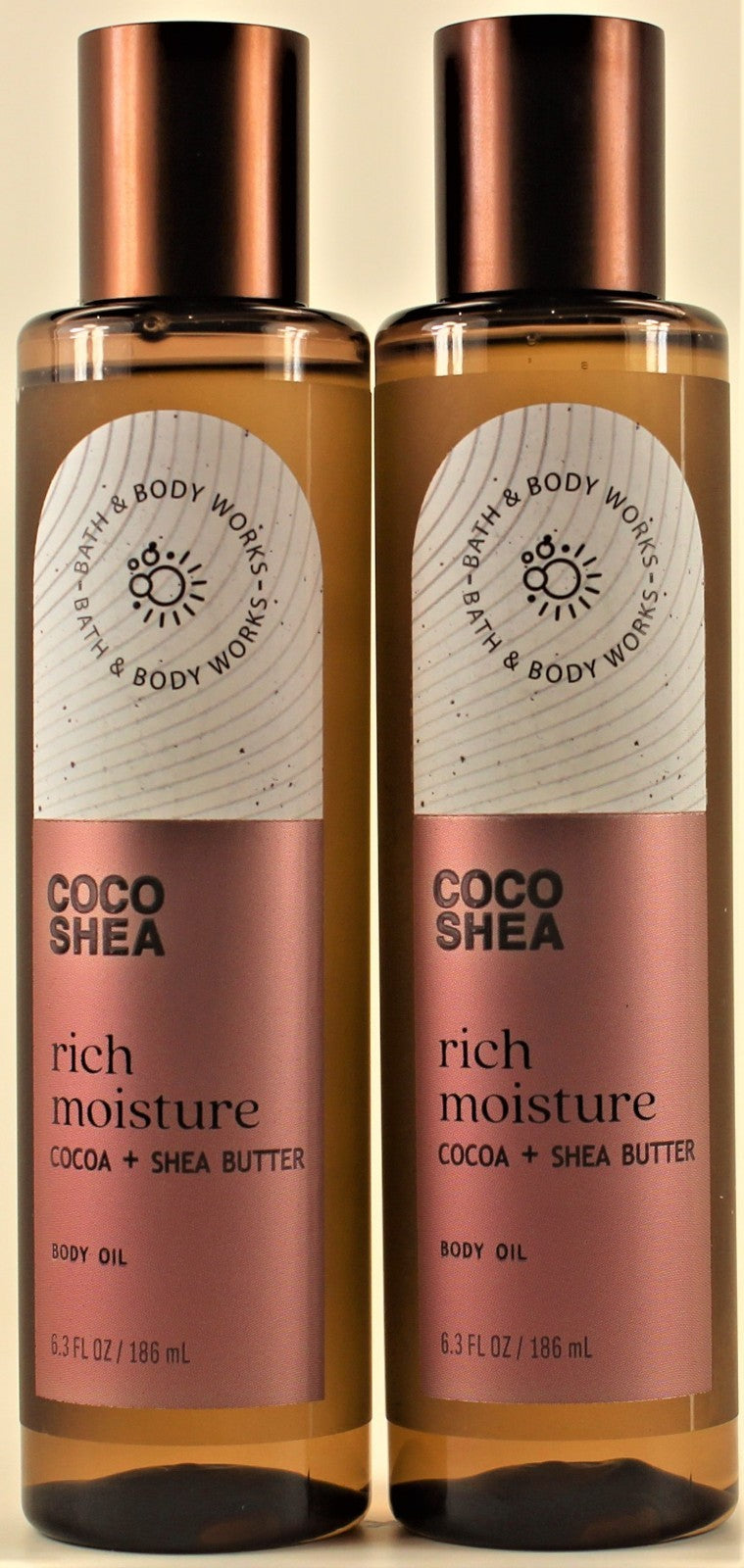 Coco Shea Rich Moisture Body Oil with Shea Butter, 6.3oz (Qty 2)