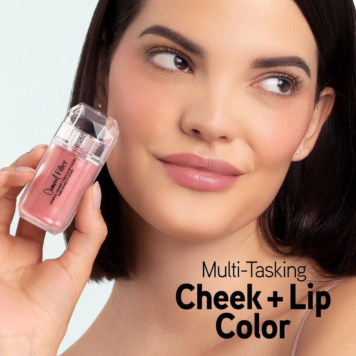 Mineral Wear Cheek & Lip Radiant Pink Makeup - Plumping, Luminescent, Hypoallergenic