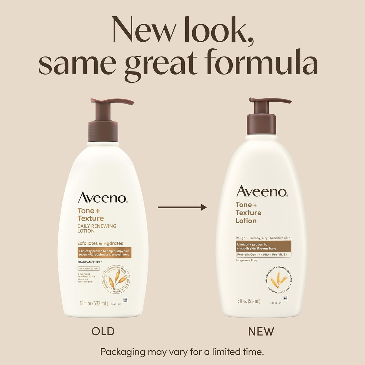 18 fl. oz Tone + Texture Lotion - Hydrating & Smoothing