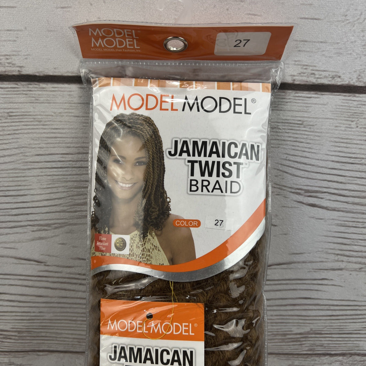 20-Inch Jamaican Twist Braid Hair Extensions - Color 27