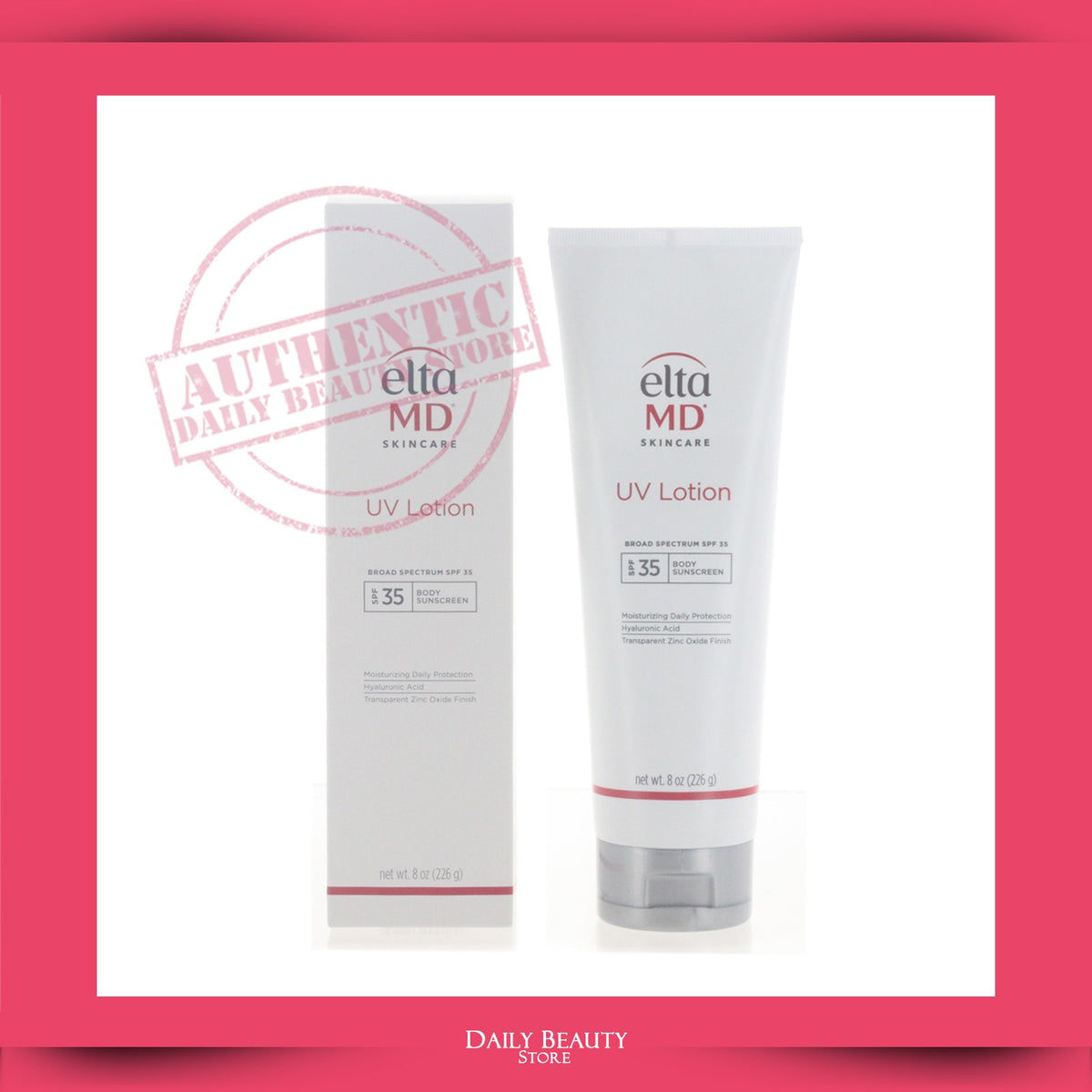 Elta MD UV Lotion Broad Spectrum SPF 30+ 226g 8oz EXP 6/2028 NEW FAST