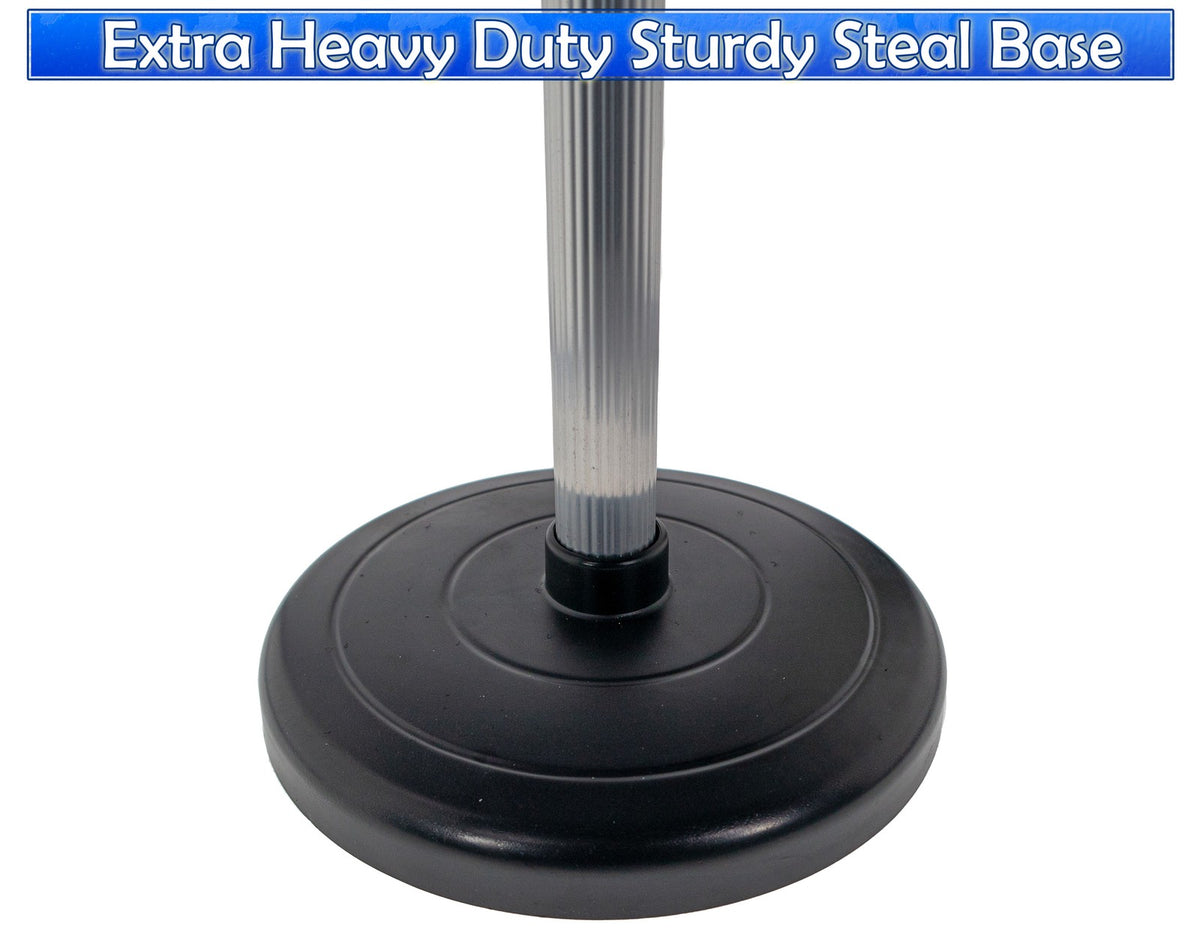 Adjustable Hands-Free Hair Dryer Stand with 360° Rotation & Stable Base